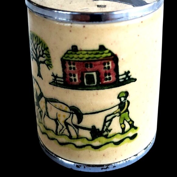 50s Vintage Pepper Grinder Distressed Metlox Poppytrail California Homestead - Picture 9 of 9